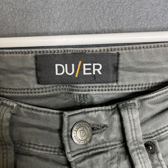 DU/ER Pants Mens 28x32 N2X Relaxed Taper DUER No Sweat‎ Gull Nature2X MFNR1002 - Picture 5 of 11